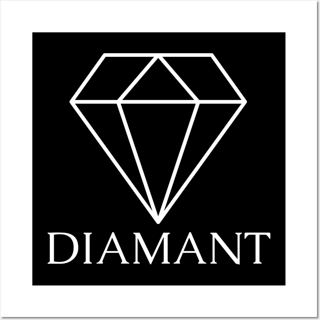 Diamond "DIAMANT" Wall Art by Decamega